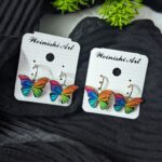 Butterfly Leverback Earrings